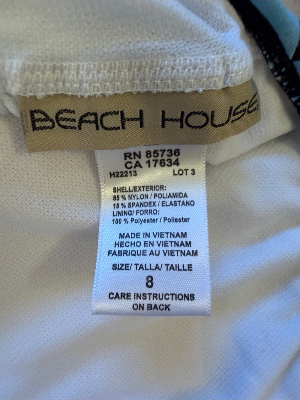 Beach House Tankini Top - Picture 4 of 4